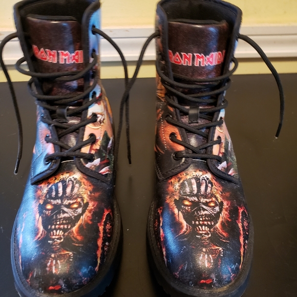 Custom made Iron Maiden Boots - Picture 3 of 3